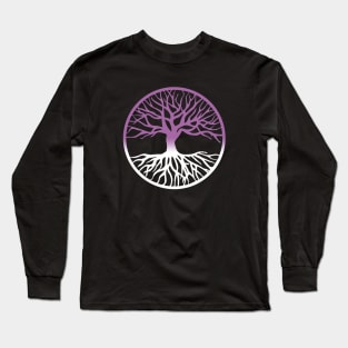 Yggdrasil Tree of Life Pagan Witch As Above So Below Long Sleeve T-Shirt